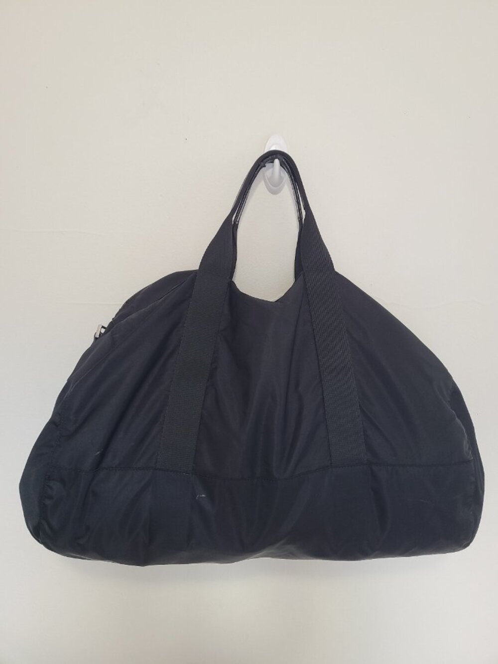 Prada Nylon Travel Duffle Bag Black - Picture 2 of 12